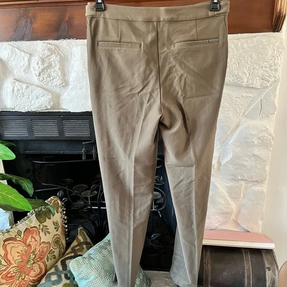 G by Giuliana Women’s Ponte Knit Army Green Pants NWOT Size 12 - Picture 2 of 11